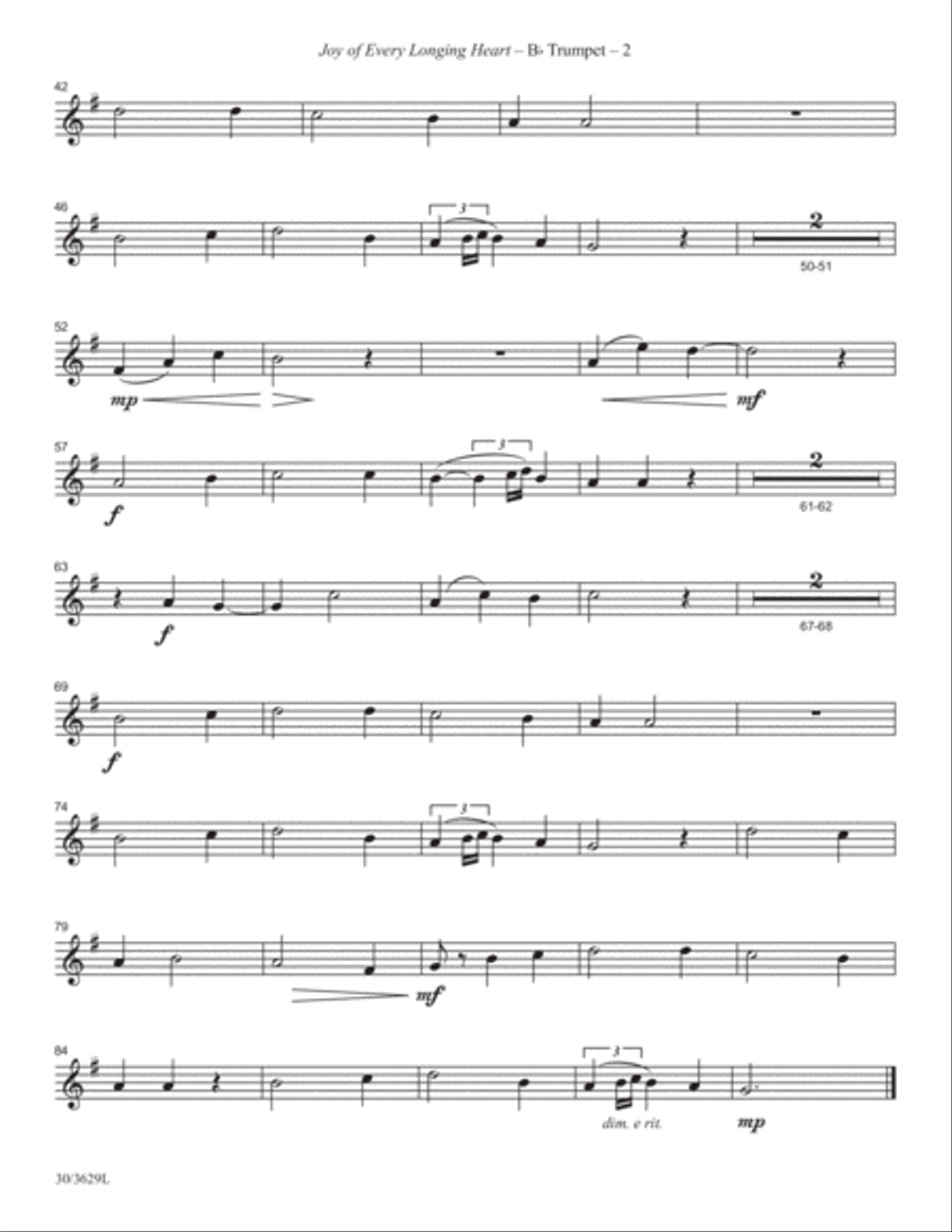 Trumpet Solos for Christmas Trumpet Solo scores gallery preview page 2
