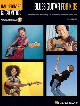 Book cover for Blues Guitar for Kids - Hal Leonard Guitar Method