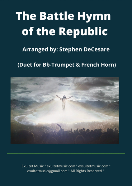 The Battle Hymn of the Republic (Duet for Bb-Trumpet and French Horn) image number null