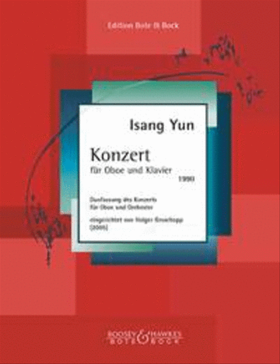 Book cover for Concerto for Oboe and Orchestra