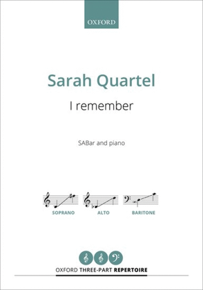 Book cover for I remember