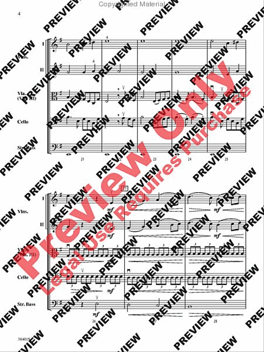 Swan Lake Swan Lake String Orchestra scores gallery preview page 5