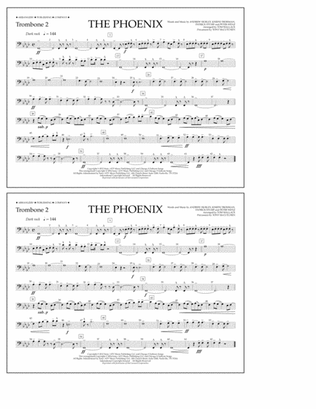 Book cover for The Phoenix - Trombone 2