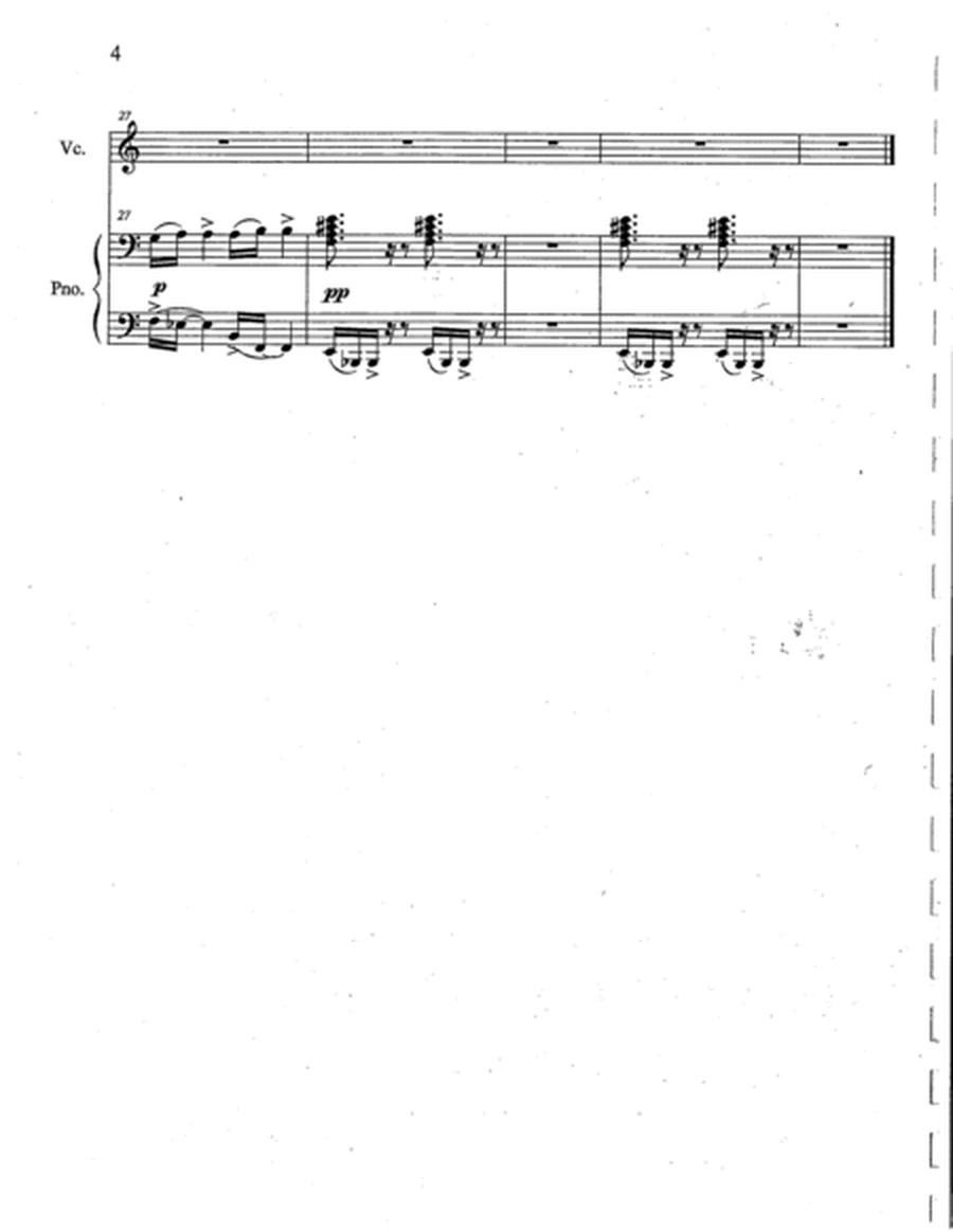 Sonatine for Cello and Piano