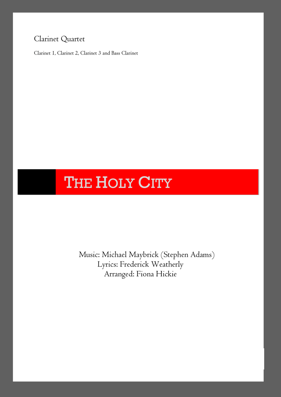 Book cover for The Holy City