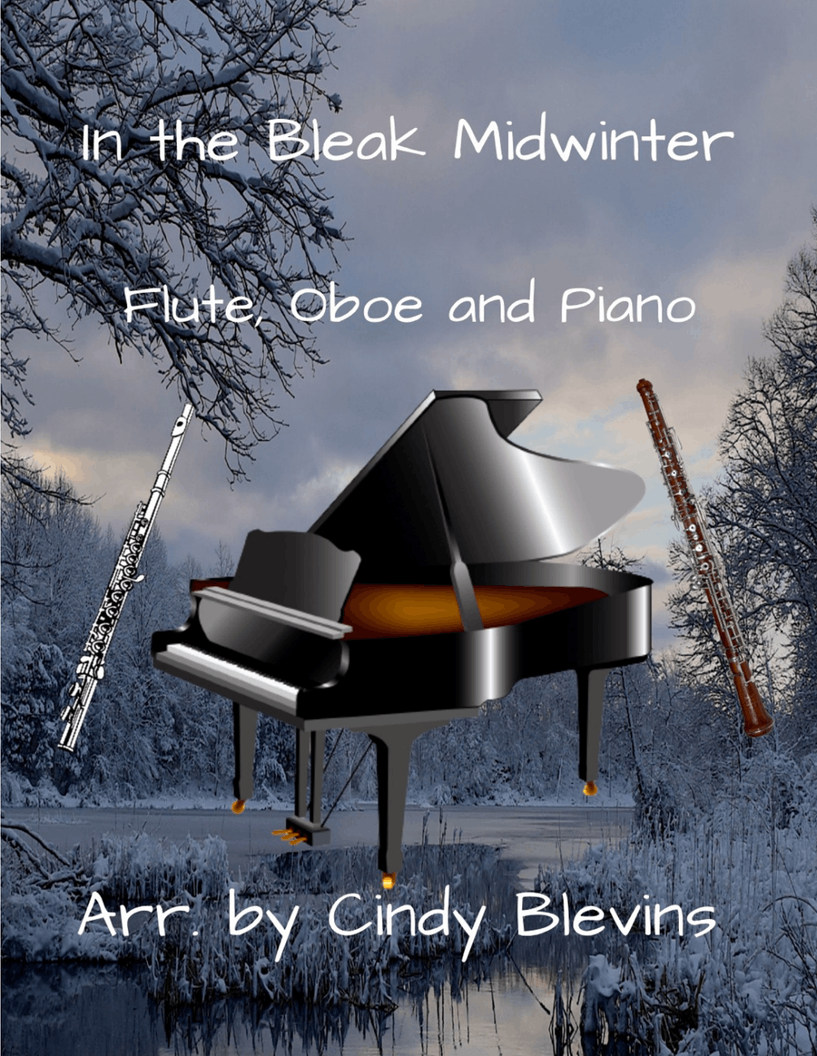 In the Bleak Midwinter, for Flute, Oboe and Piano Woodwind Duet scores gallery preview page 1