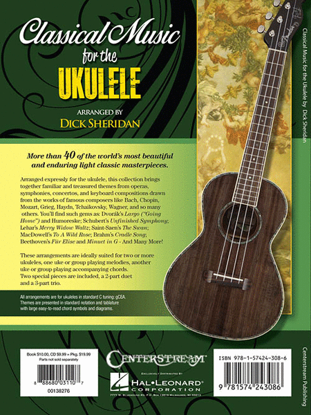 Classical Music for the Ukulele Ukulele - Sheet Music