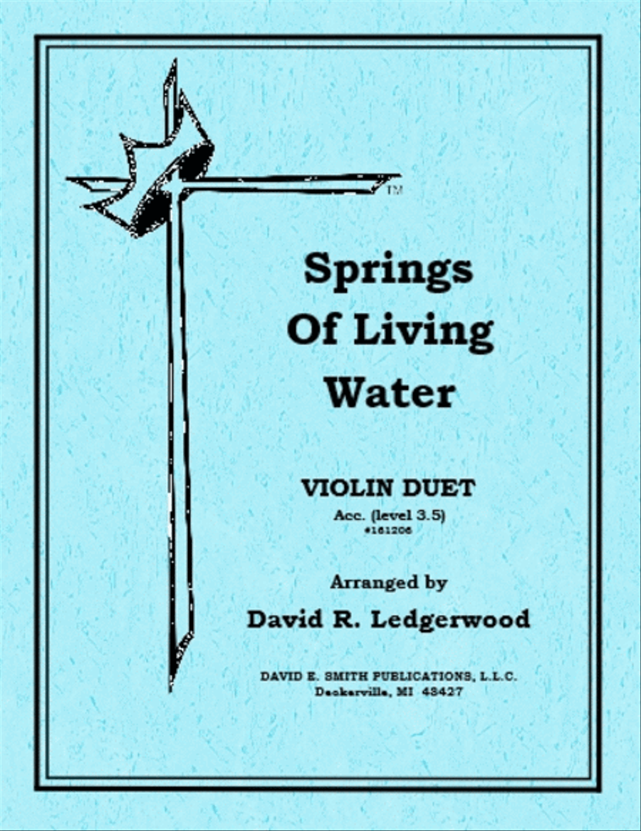 Springs Of Living Water Springs Of Living Water String Duet scores gallery preview page 1