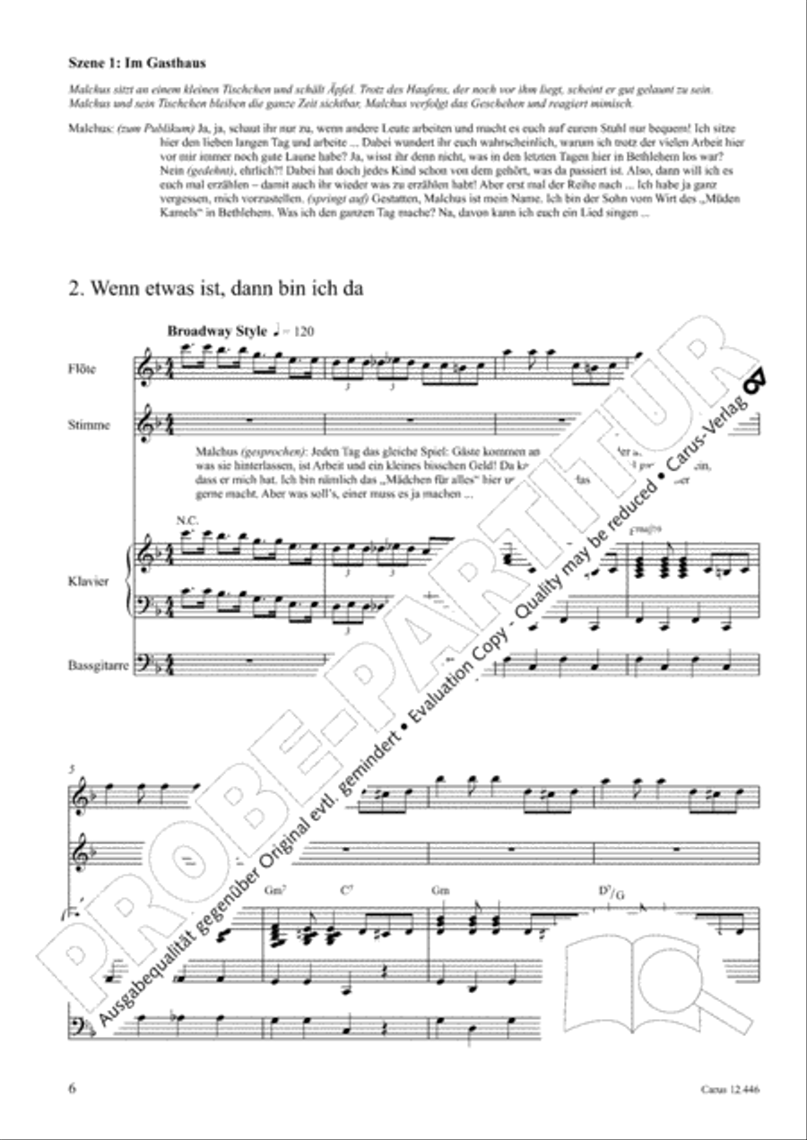 Die Freude dieser Zeit Children's Choir scores gallery preview page 7