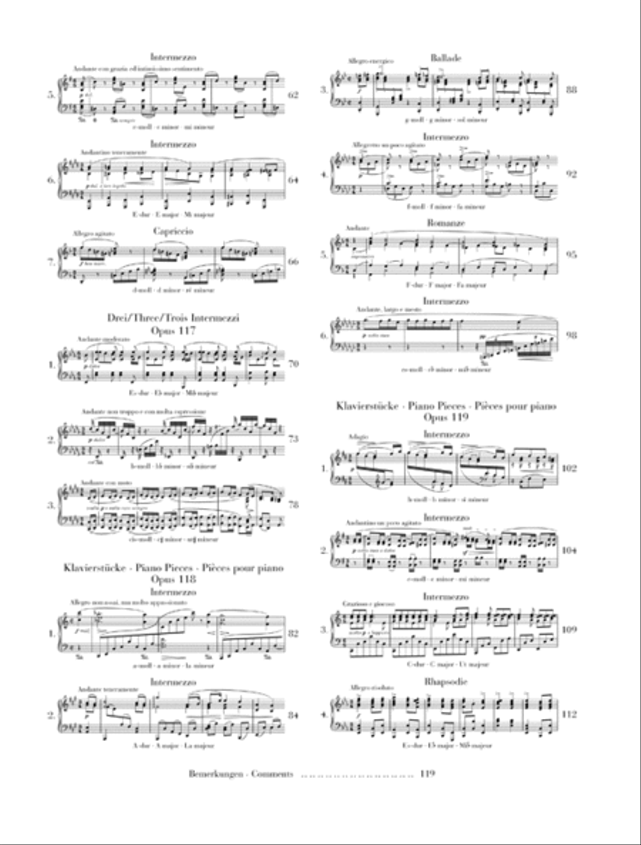 Klavierstücke Klavierstücke Piano Solo scores gallery preview page 3