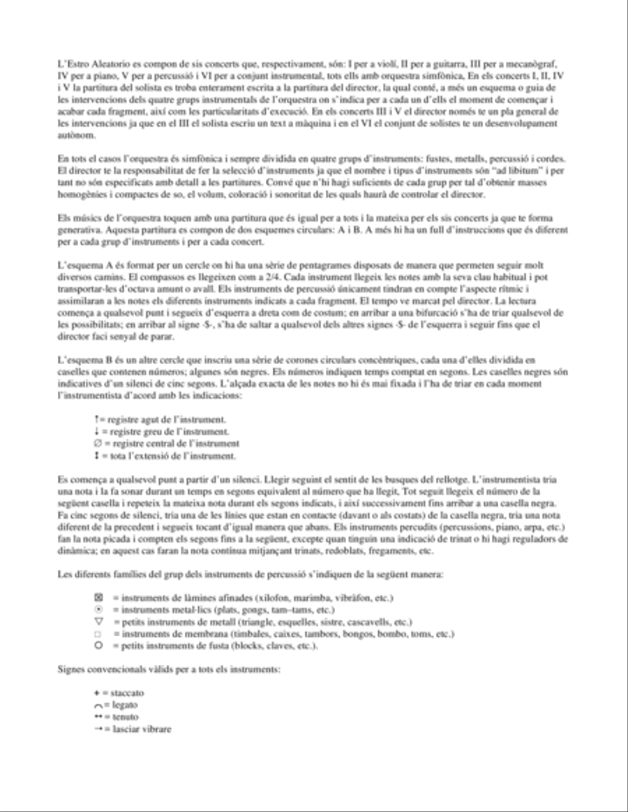 L'estro aleatorio L'estro aleatorio Full Orchestra scores gallery preview page 2