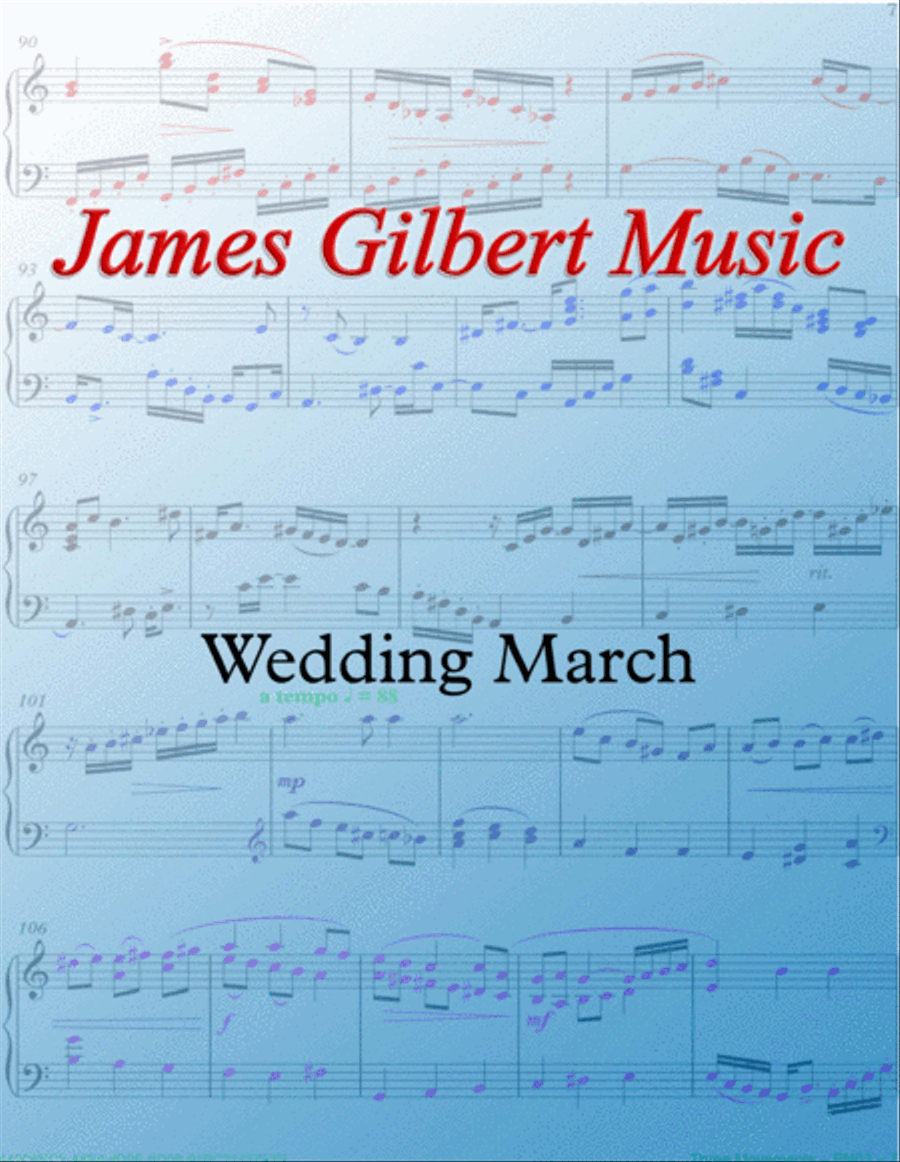 Wedding March Wedding March Small Ensemble scores gallery preview page 1