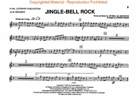 Hal Leonard Christmas Favorites for Marching Band (Level II) - 1st Bb Trumpet