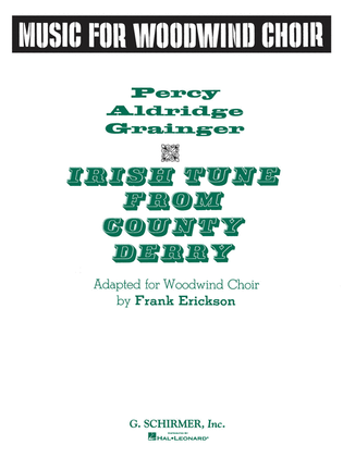 Book cover for Irish Tune from County Derry