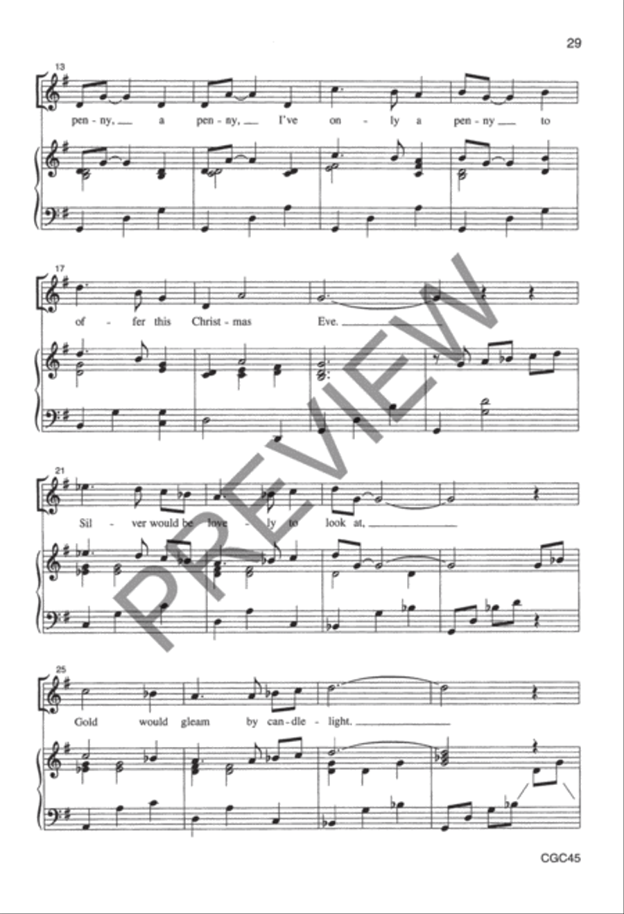 Why the Chimes Rang Preview Kit (Score & CD) Choir scores gallery preview page 19