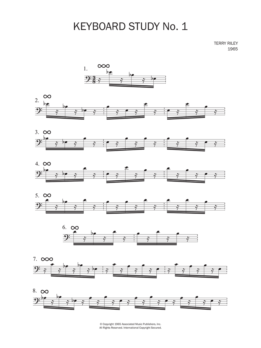 Keyboard Study No.1 Piano Method scores gallery preview page 1