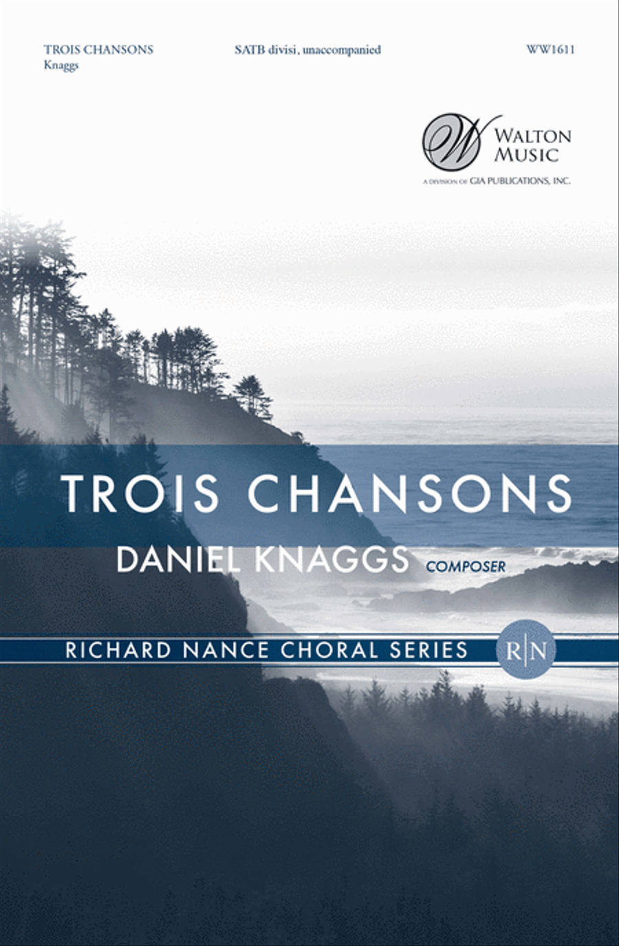 Trois Chansons Divisi scores gallery preview page 1