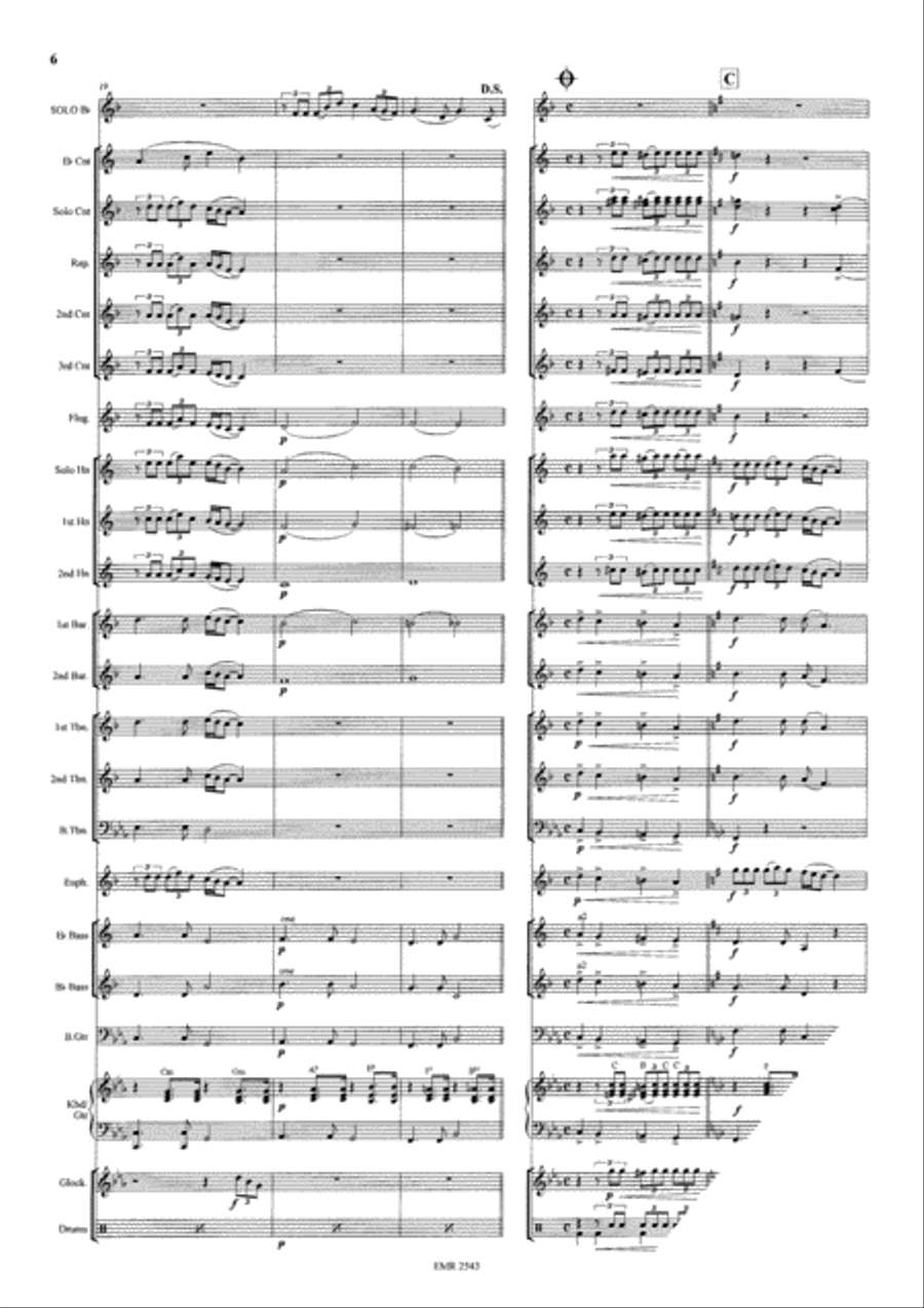 La maladie d'amour La maladie d'amour Brass Band scores gallery preview page 7