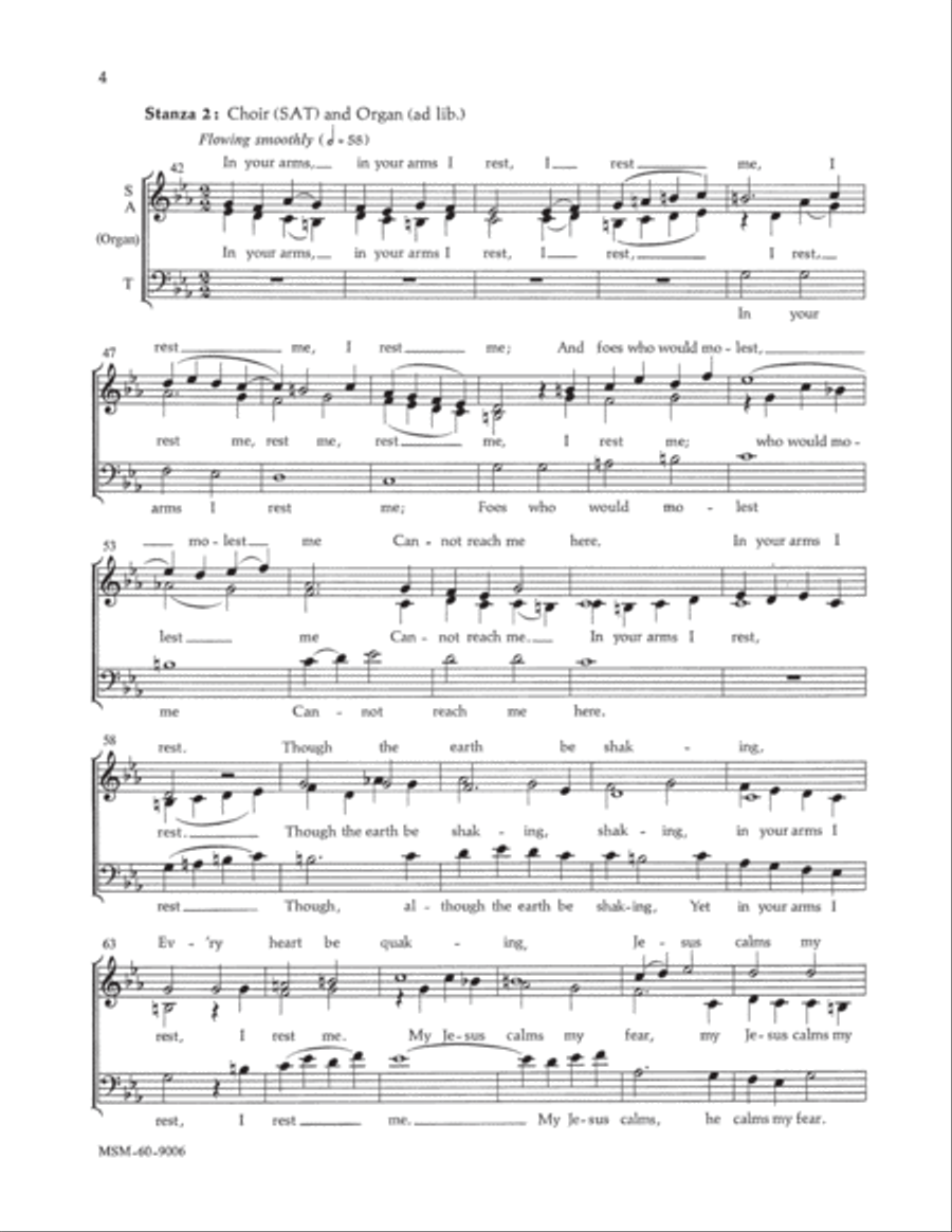 Jesus, Priceless Treasure Choir scores gallery preview page 3