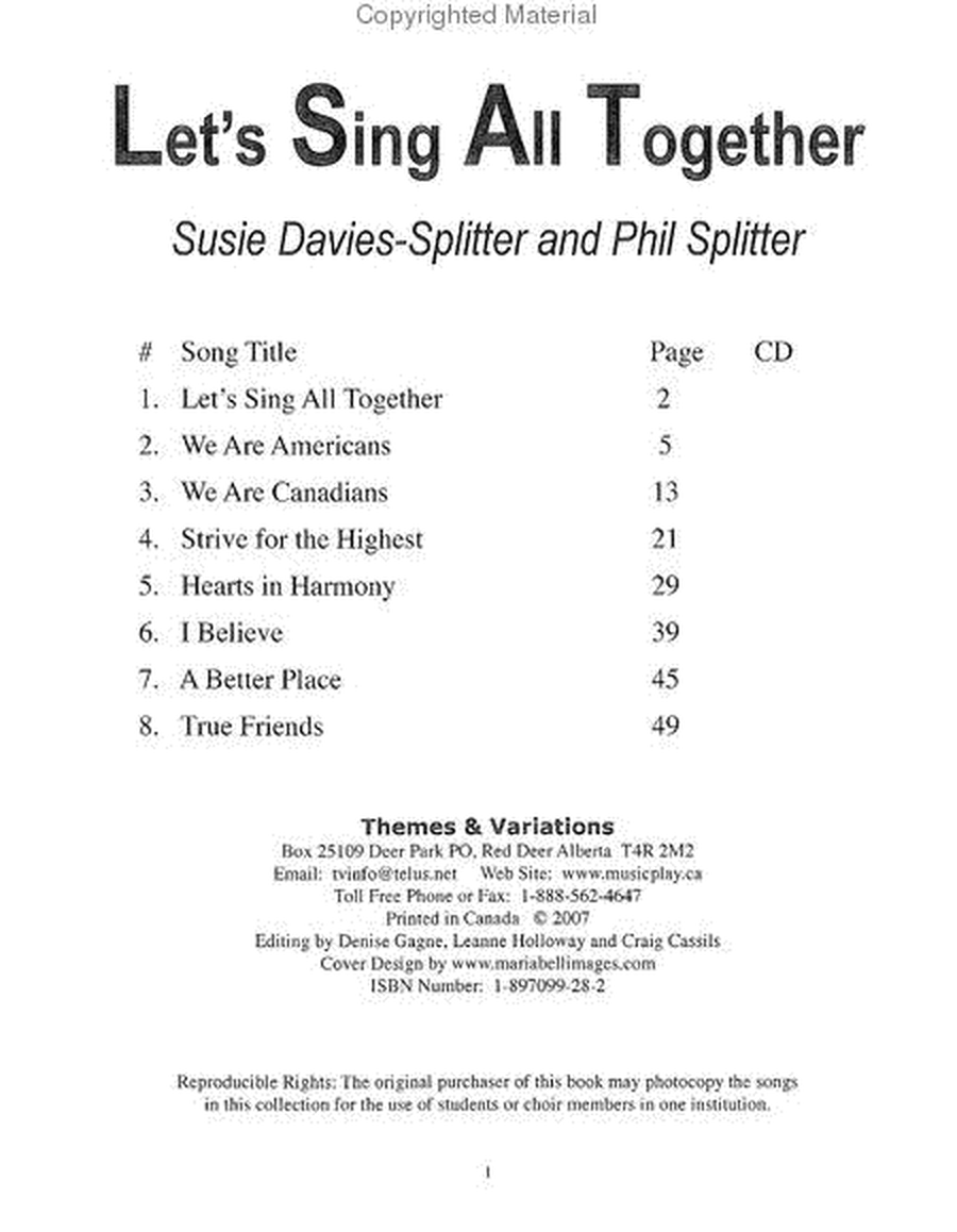 Let's Sing All Together image number null