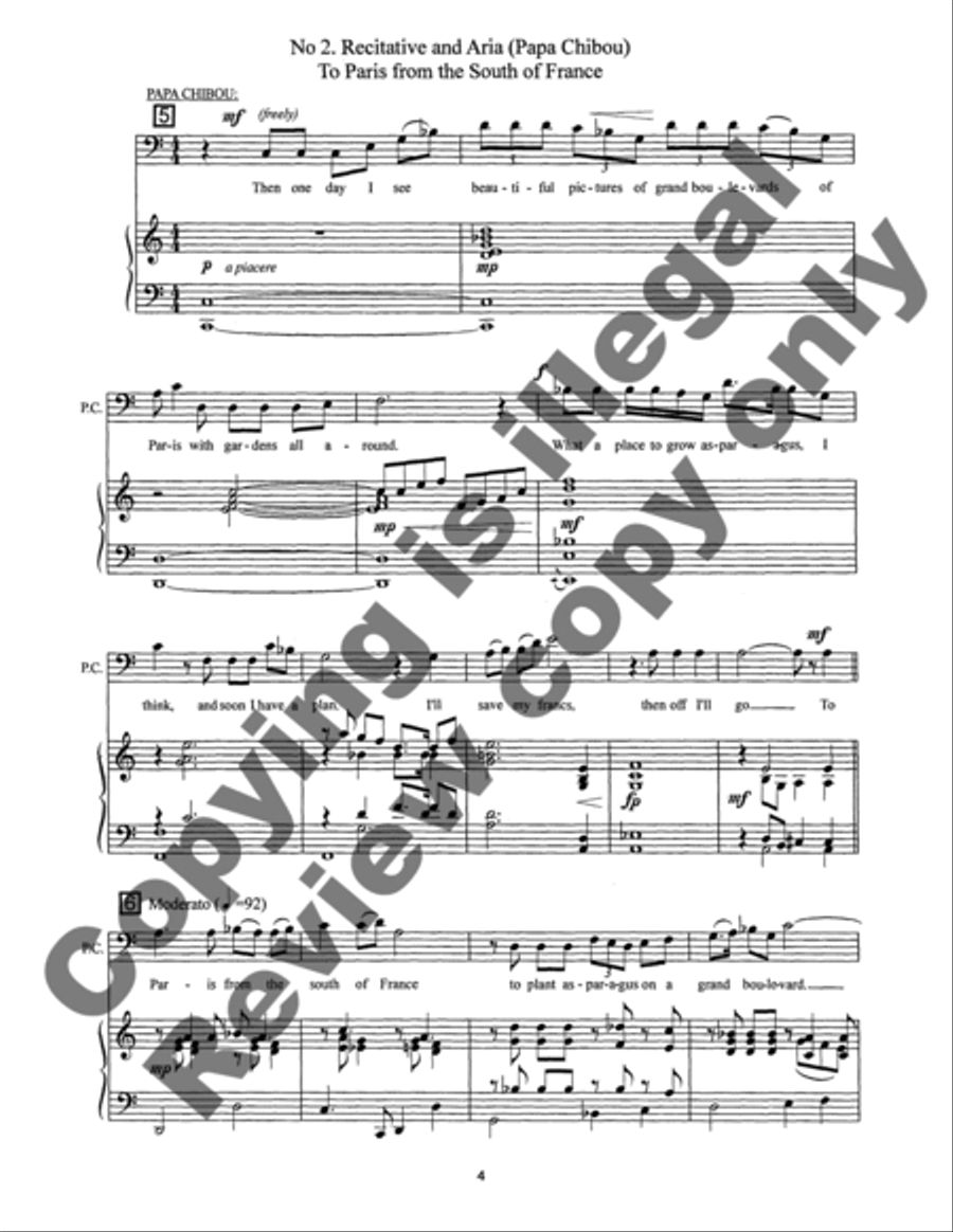 A Friend of Napoleon 4-Part scores gallery preview page 9