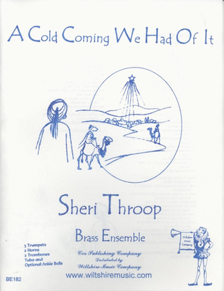 Book cover for A Cold Coming We Had of It