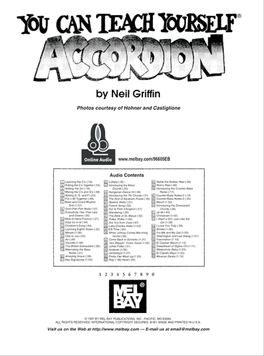 You Can Teach Yourself Accordion Accordion scores gallery preview page 7