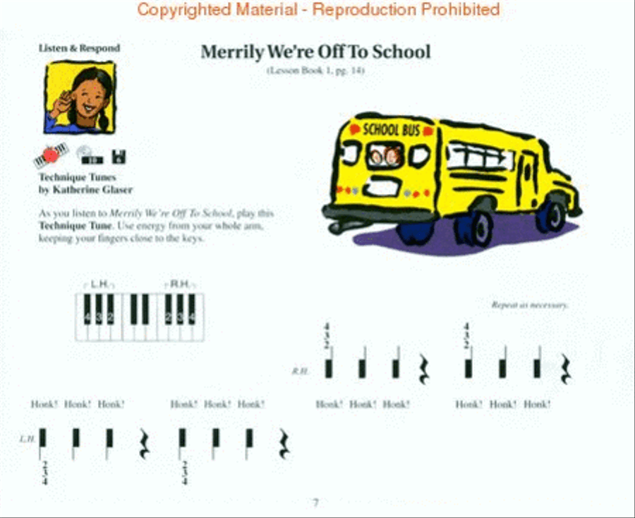 Piano Practice Games Book 1 (with Online Audio) Piano Method scores gallery preview page 3