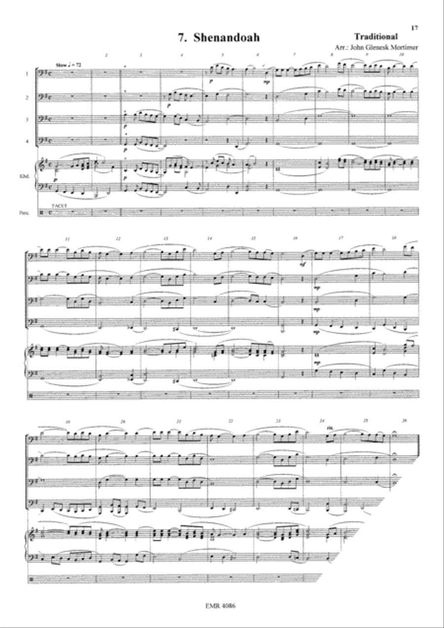 Quartets Volume 2 Trombone Quartet scores gallery preview page 9