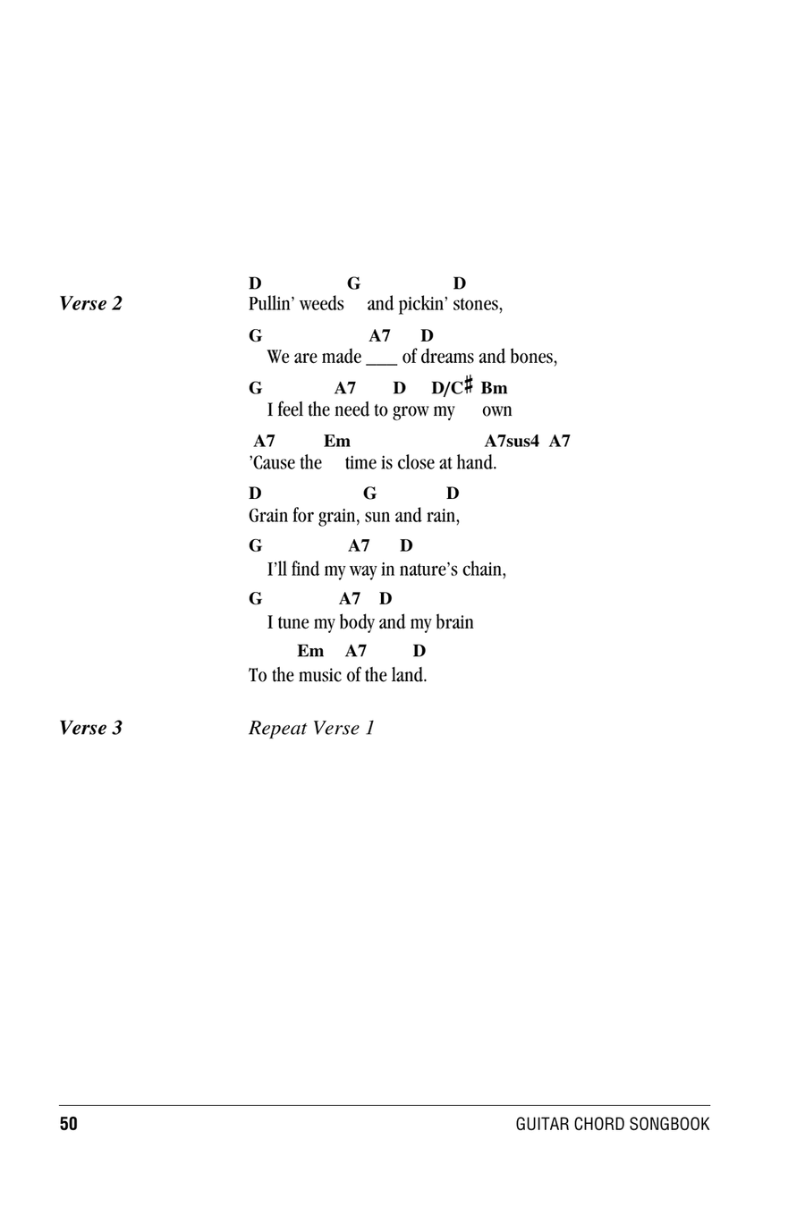 Garden Song Garden Song Acoustic Guitar scores gallery preview page 2