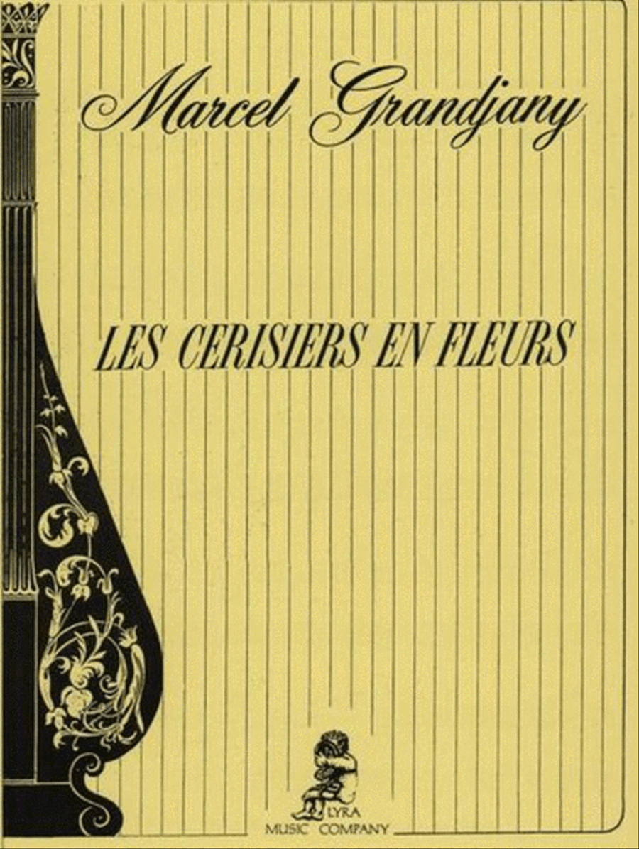 Grandjany - Les Cerisiers En Fleurs For Harp Harp scores gallery preview page 1