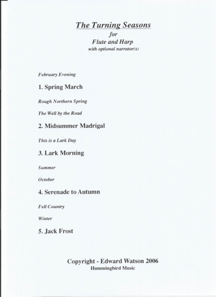The Turning Seasons Flute scores gallery preview page 2