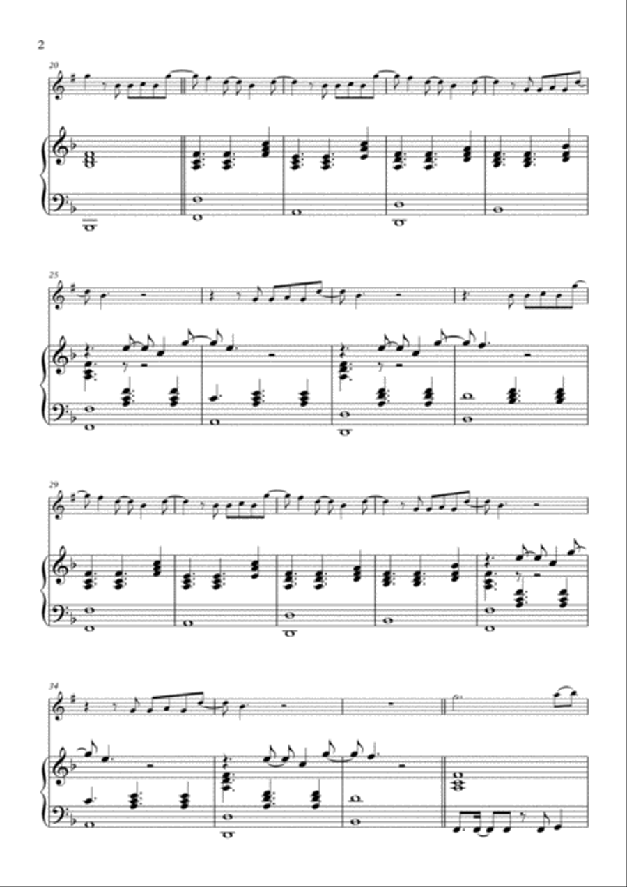 Naked Tenor Saxophone scores gallery preview page 2