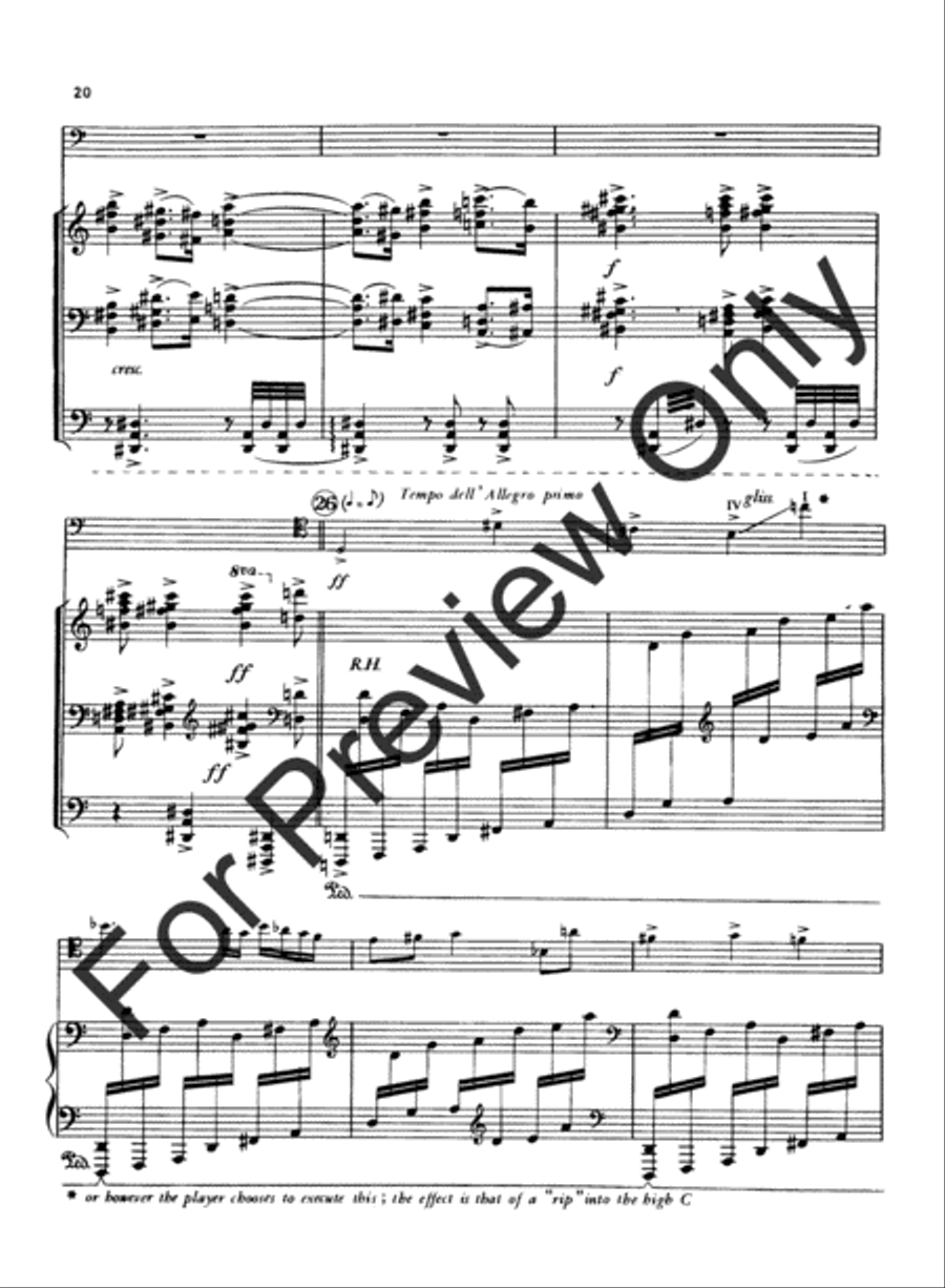 Sonata Concertante Trombone scores gallery preview page 21