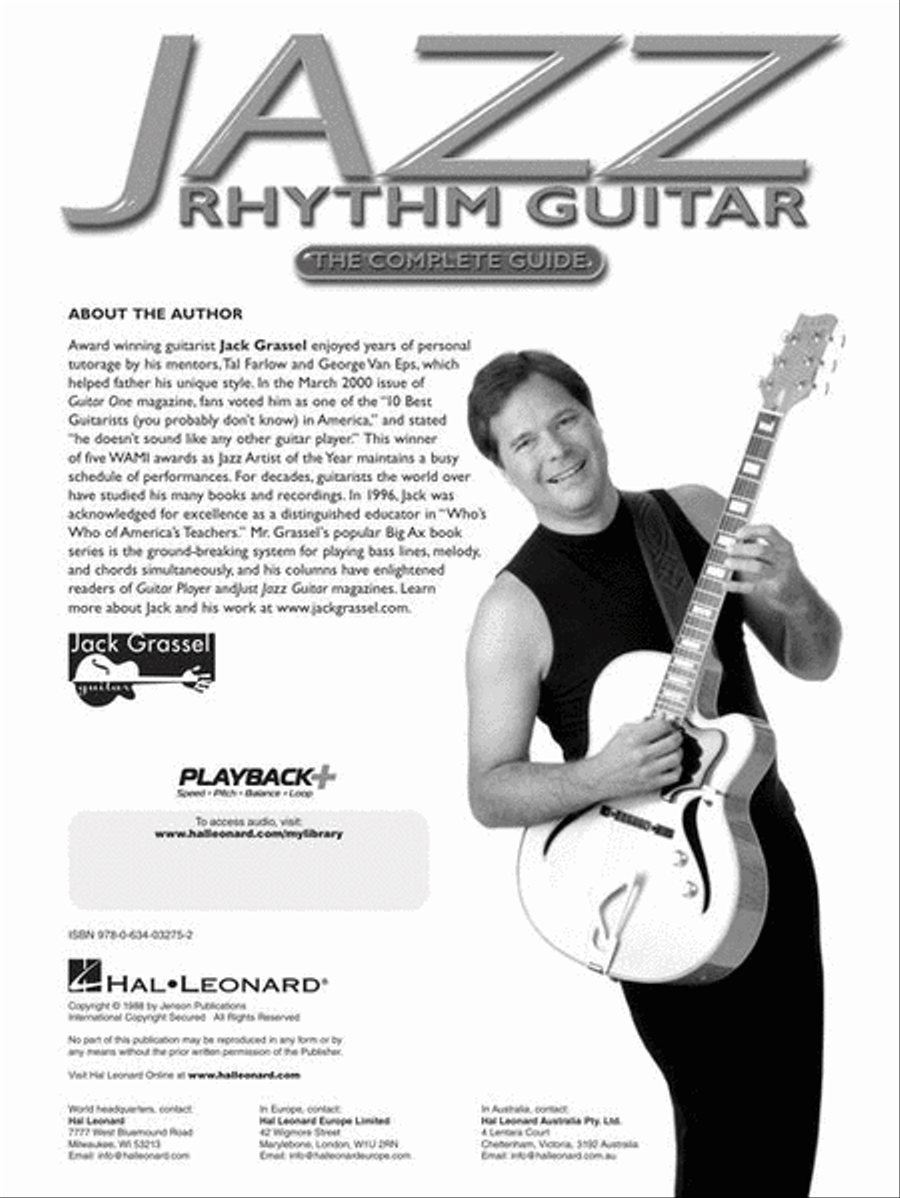 Jazz Rhythm Guitar Electric Guitar scores gallery preview page 3