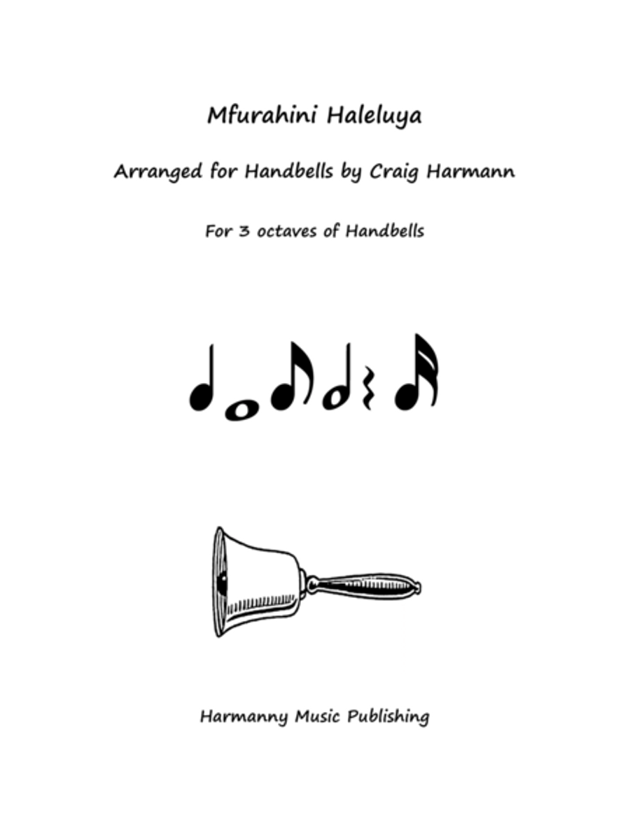 Mfurahini Haleluya Handbell Choir scores gallery preview page 1