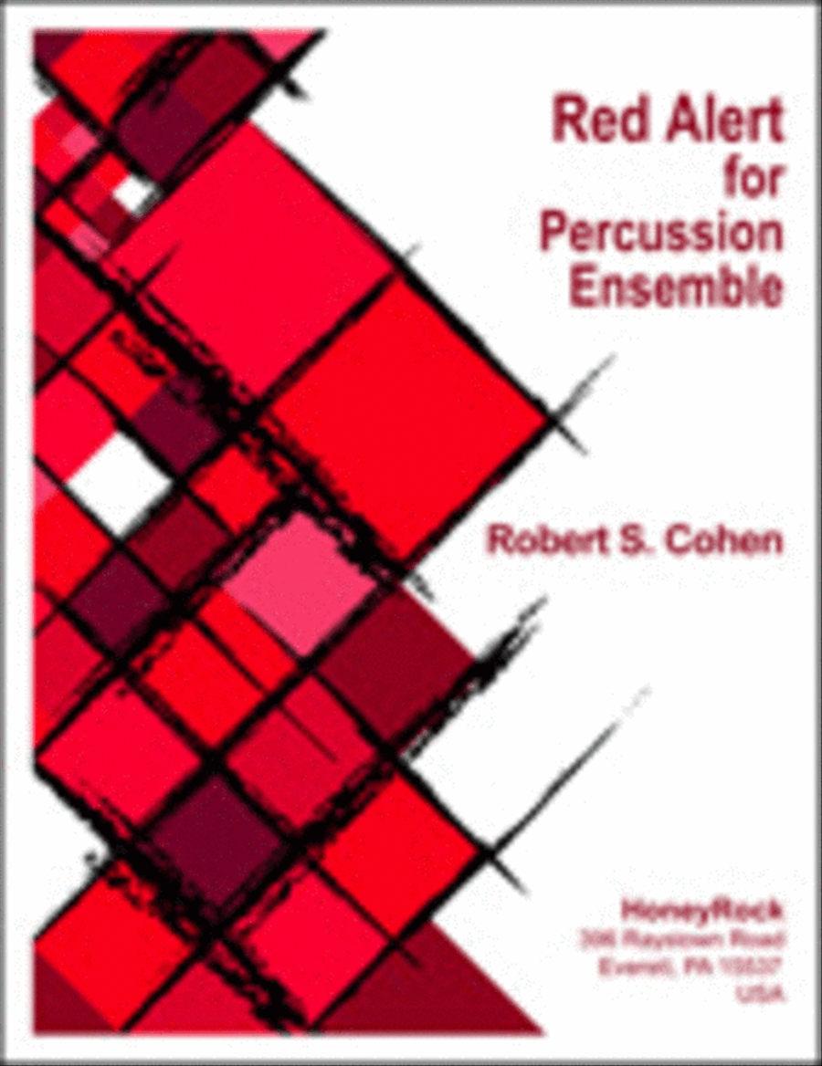Red Alert Percussion scores gallery preview page 1