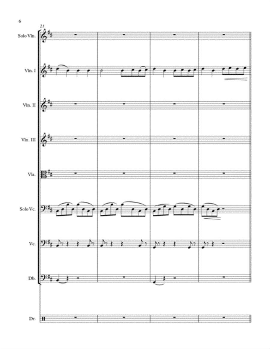 Secrets String Orchestra scores gallery preview page 6