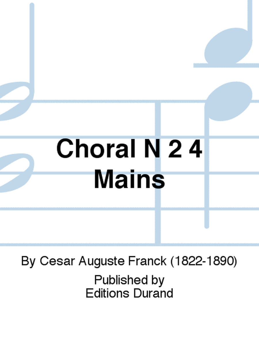 Choral N 2 4 Mains