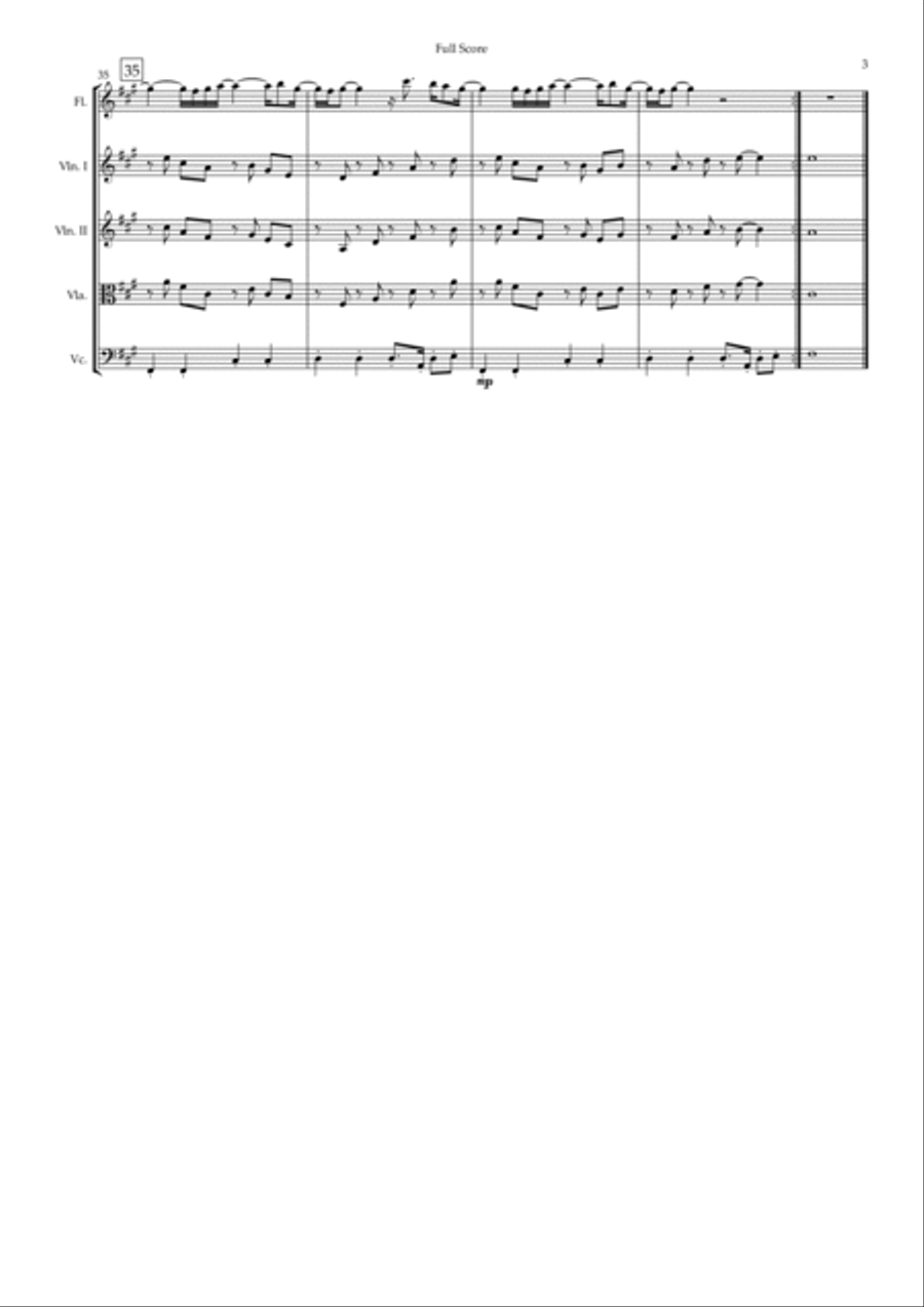 Voce Me Encantou Demais Small Ensemble scores gallery preview page 3