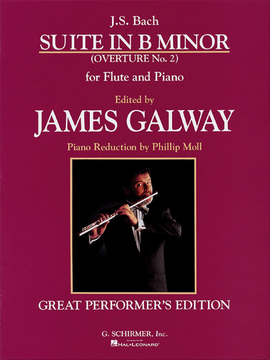 Suite in B Minor Flute Solo scores gallery preview page 1