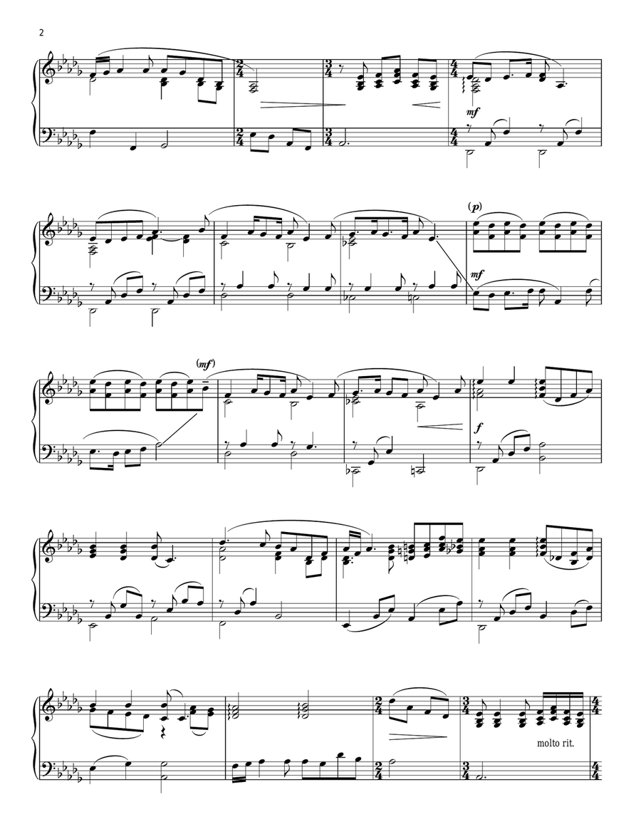All I Ask Of You (from The Phantom Of The Opera) Piano Solo scores gallery preview page 2