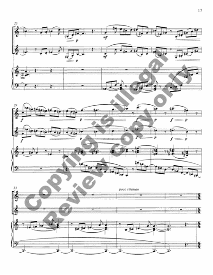 Odes English Horn scores gallery preview page 10