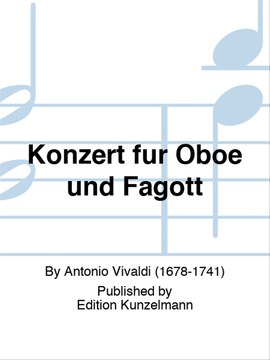 Concerto for oboe and bassoon