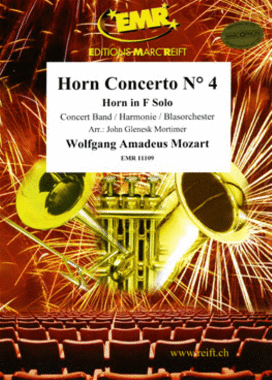 Horn Concerto No. 4 Concert Band scores gallery preview page 1