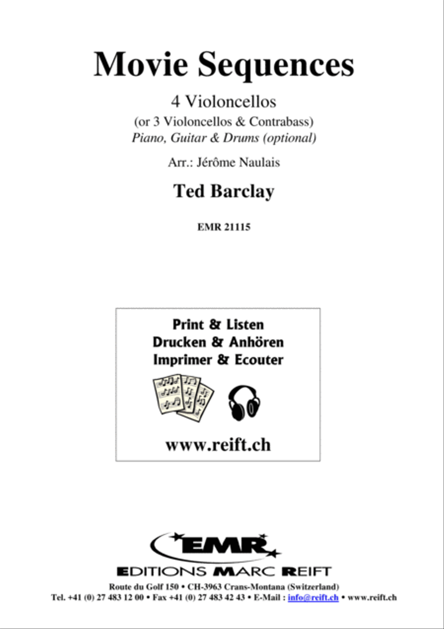 Movie Sequences Cello scores gallery preview page 2