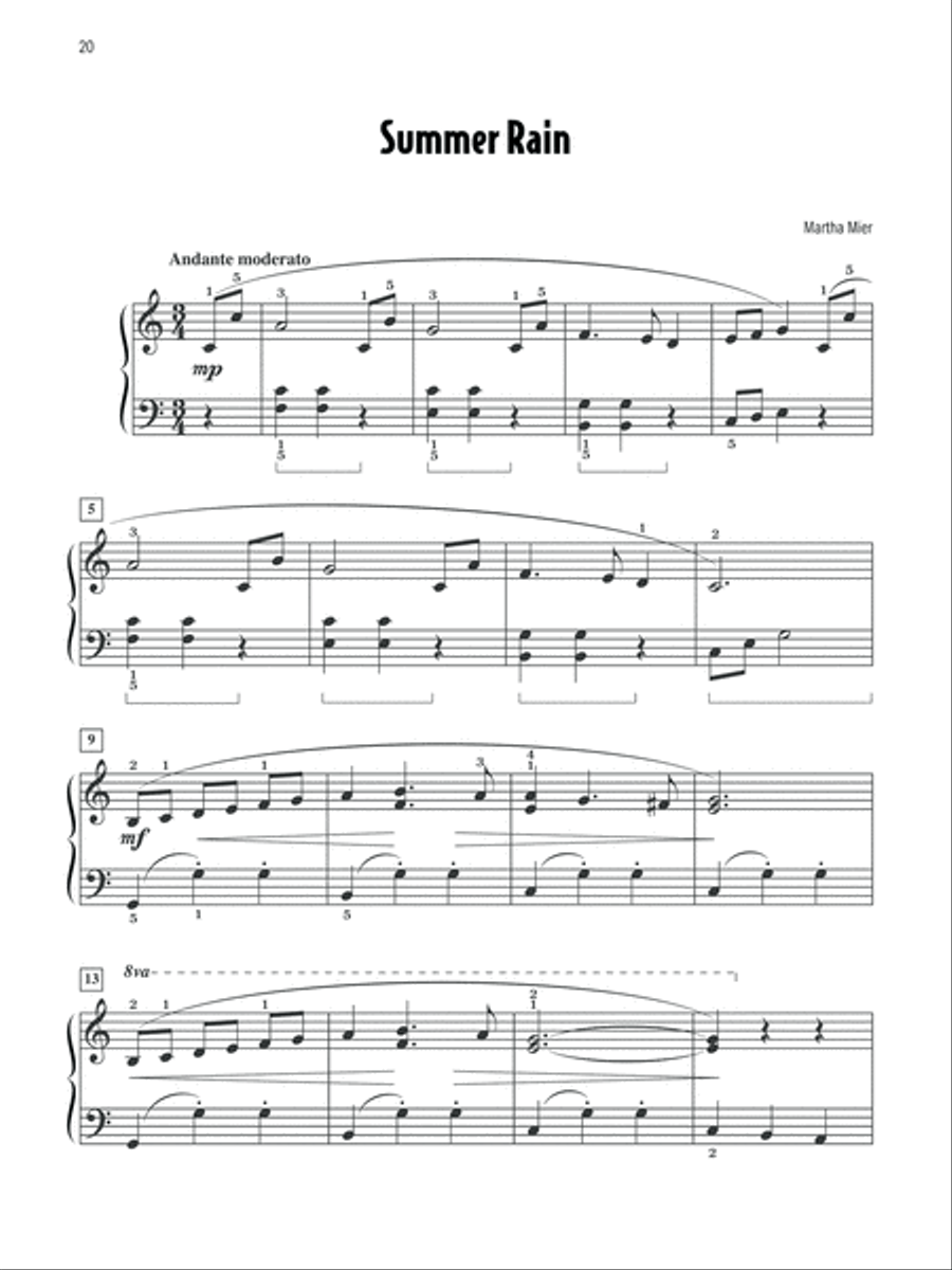 Martha Mier's Favorite Solos, Book 2 Piano Solo scores gallery preview page 4