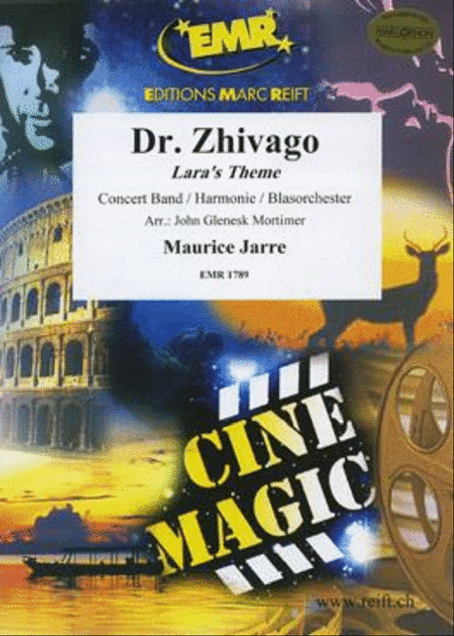 Dr. Zhivago Concert Band scores gallery preview page 1