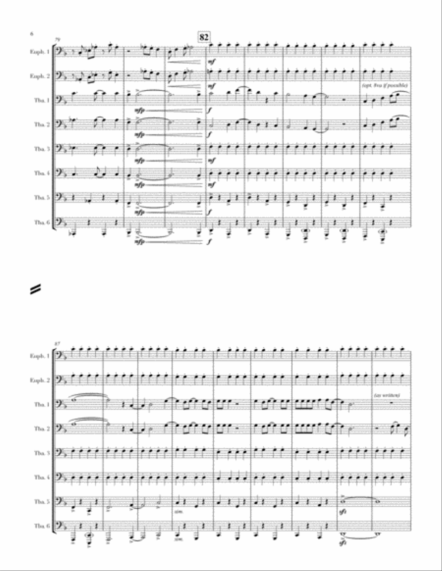 Martha My Dear Brass Ensemble scores gallery preview page 6