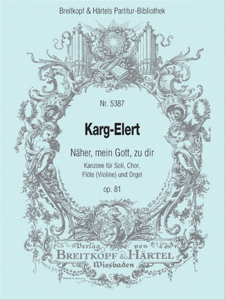 Nearer, My God, to Thee Op. 81 Choir scores gallery preview page 1